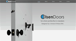 Desktop Screenshot of olsendoors.com